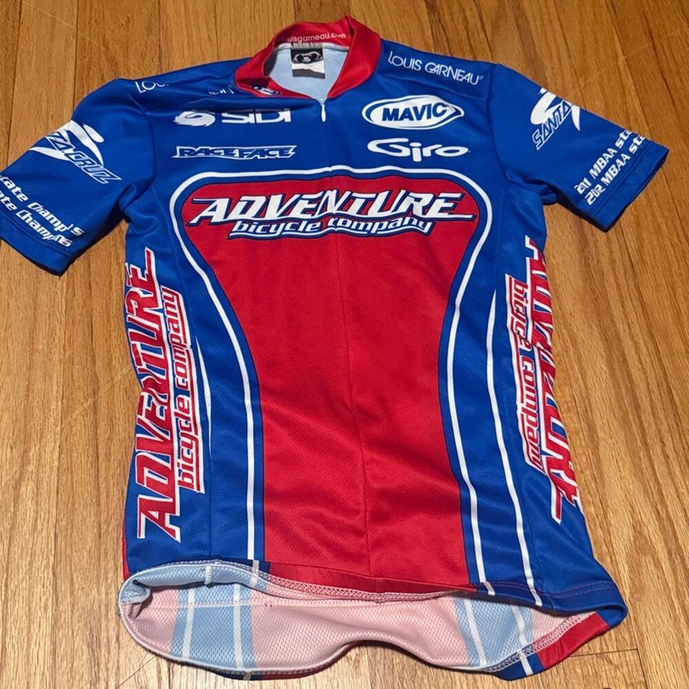 Louis Garneau bike bicycle racing jersey Sz XS